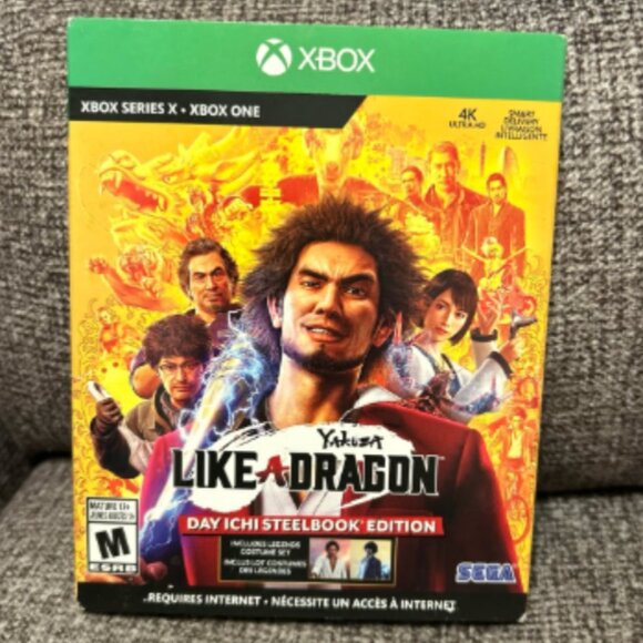 Xbox Series X / Xbox One Yakuza Like a Dragon Day Ichi Steelbook Edition - Picture 1 of 5